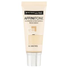 Puder Maybelline Affinitone 30 ml 02 Light Porcelain