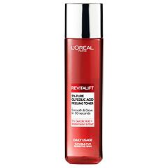 Losjon in sprej za obraz L'Oréal Paris Revitalift 5% Pure Glycolic Acid Peeling Toner 180 ml