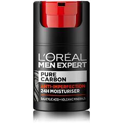 Dnevna krema za obraz L'Oréal Paris Men Expert Pure Carbon Anti-Imperfection Daily Care 50 ml