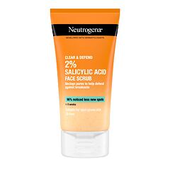 Piling Neutrogena Clear & Defend Facial Scrub 150 ml