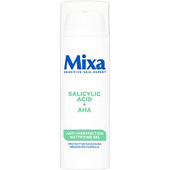 Gel za obraz Mixa Salicylic Acid + AHA Anti-Imperfection Mattifying Gel 50 ml