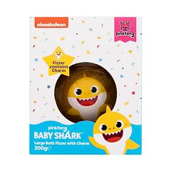 Kopalna bombica Pinkfong Baby Shark Bath Fizzer Yellow 200 g