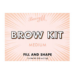 Paletka za obrvi Barry M Brow Kit  4,5 g Medium