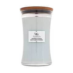 Dišeča svečka WoodWick Sagewood & Seagrass 275 g