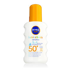 Zaščita pred soncem za telo Nivea Sun Babies & Kids Sensitive Protect Spray SPF50+ 200 ml
