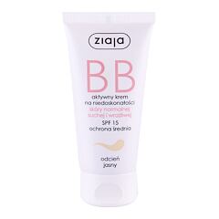 BB krema Ziaja BB Cream Normal and Dry Skin SPF15 50 ml Dark