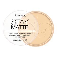 Puder v prahu Rimmel London Stay Matte 14 g 001 Transparent