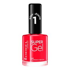 Lak za nohte Rimmel London Super Gel STEP1 12 ml 045 Flamenco Beach