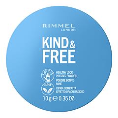 Puder v prahu Rimmel London Kind & Free Healthy Look Pressed Powder 10 g 020 Light