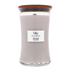 Dišeča svečka WoodWick Wood Smoke 610 g