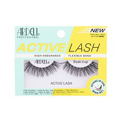 Umetne trepalnice Ardell Active Lash Soak It Up 1 kos Black