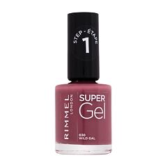 Lak za nohte Rimmel London Super Gel STEP1 12 ml 030 Wild Gal