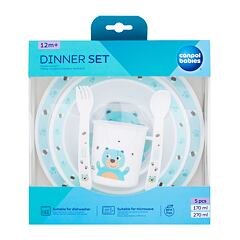 Posodica Canpol babies Cute Animals Dinner Set Bear 270 ml