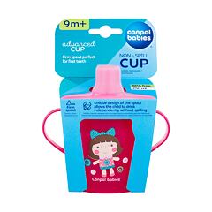 Skodelica Canpol babies Toys Non-Spill Cup Pink 9m+ 250 ml