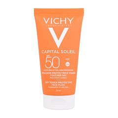 Zaščita pred soncem za obraz Vichy Capital Soleil Dry Touch Protective Face Fluid SPF50 50 ml