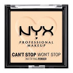 Puder v prahu NYX Professional Makeup Can't Stop Won't Stop Mattifying Powder 6 g 11 Bright Translucent