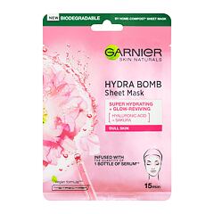 Maska za obraz Garnier Skin Naturals Hydra Bomb Sakura 1 kos