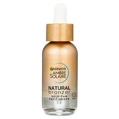 Samoporjavitveni izdelki Garnier Ambre Solaire Natural Bronzer Self-Tan Face Drops 30 ml