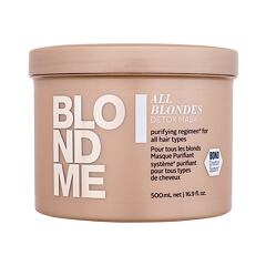 Maska za lase Schwarzkopf Professional Blond Me All Blondes Detox Mask 200 ml