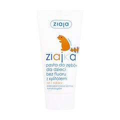 Zobna pasta Ziaja Ziajka Xylitol Toothpaste Fluoride Free 50 ml