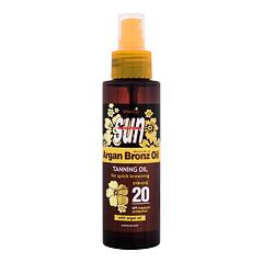 Zaščita pred soncem za telo Vivaco Sun Argan Bronz Oil Tanning Oil SPF20 100 ml