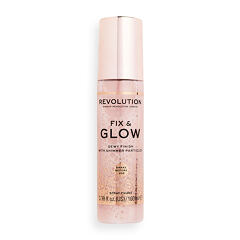 Fiksator za ličila Makeup Revolution London Fix & Glow Dewy Finish 100 ml