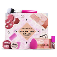 Senčilo za oči Makeup Revolution London Cloud Blush & Glow Gift Set 4 g Seti