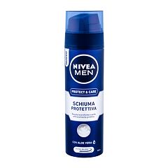 Pena za britje Nivea Men Protect & Care 200 ml