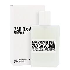 Parfumska voda Zadig & Voltaire This is Her! 50 ml