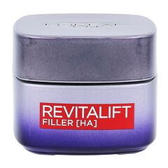 Nočna krema za obraz L'Oréal Paris Revitalift Filler HA 50 ml poškodovana škatla