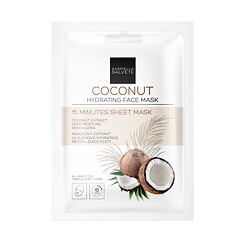 Maska za obraz Gabriella Salvete 15 Minutes Sheet Mask 1 kos Coconut