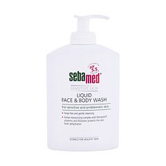 Tekoče milo SebaMed Sensitive Skin Face & Body Wash 300 ml