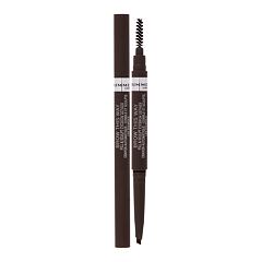 Svinčnik za obrvi Rimmel London Brow This Way Fill & Sculpt 0,25 g 004 Soft Black