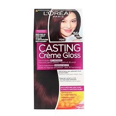 Barva za lase L'Oréal Paris Casting Creme Gloss 48 ml 360 Black Cherry poškodovana škatla