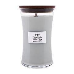 Dišeča svečka WoodWick Lavender & Cedar 610 g