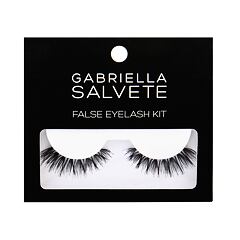 Umetne trepalnice Gabriella Salvete False Eyelash Kit 1 kos Black