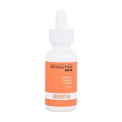 Serum za obraz Revolution Skincare Brighten Carrot & Pumpkin Enzyme Serum 30 ml