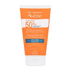 Zaščita pred soncem za obraz Avene Sun Fragrance-Free Fluid Ultra-Light SPF50+ 50 ml