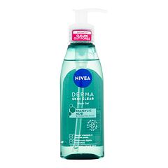 Čistilni gel Nivea Derma Skin Clear Wash Gel 150 ml