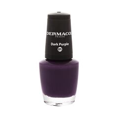 Lak za nohte Dermacol Nail Polish Mini Autumn Limited Edition 5 ml 01 Dark Purple