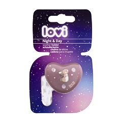 Verižica za dudo LOVI Night & Day Soother Holder Girl 1 kos