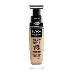 Puder NYX Professional Makeup Can't Stop Won't Stop 30 ml 09 Medium Olive