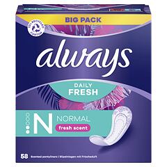 Ščitniki perila  Always Daily Fresh Normal Fresh Scent 58 kos