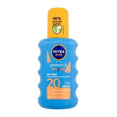 Zaščita pred soncem za telo Nivea Sun Protect & Bronze Sun Spray SPF20 200 ml