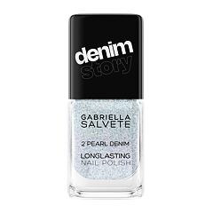 Lak za nohte Gabriella Salvete Denim Story Longlasting Nail Polish 11 ml 02 Pearl Denim