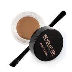 Gel za obrvi Makeup Revolution London Brow Pomade With Double Ended Brush 2,5 g Soft Brown