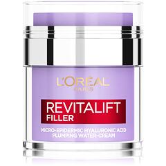 Dnevna krema za obraz L'Oréal Paris Revitalift Filler HA Plumping Water-Cream 50 ml