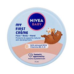 Krema za telo Nivea Baby My First Crème 75 ml