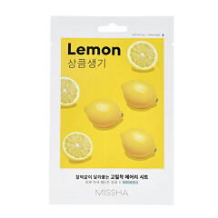 Maska za obraz Missha Airy Fit Sheet Mask Lemon 19 g