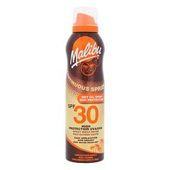 Zaščita pred soncem za telo Malibu Continuous Spray Dry Oil SPF30 175 ml